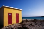 Yellow Shack and Red Door