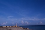 Slave Huts and Ocean