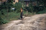 Walking in Village
